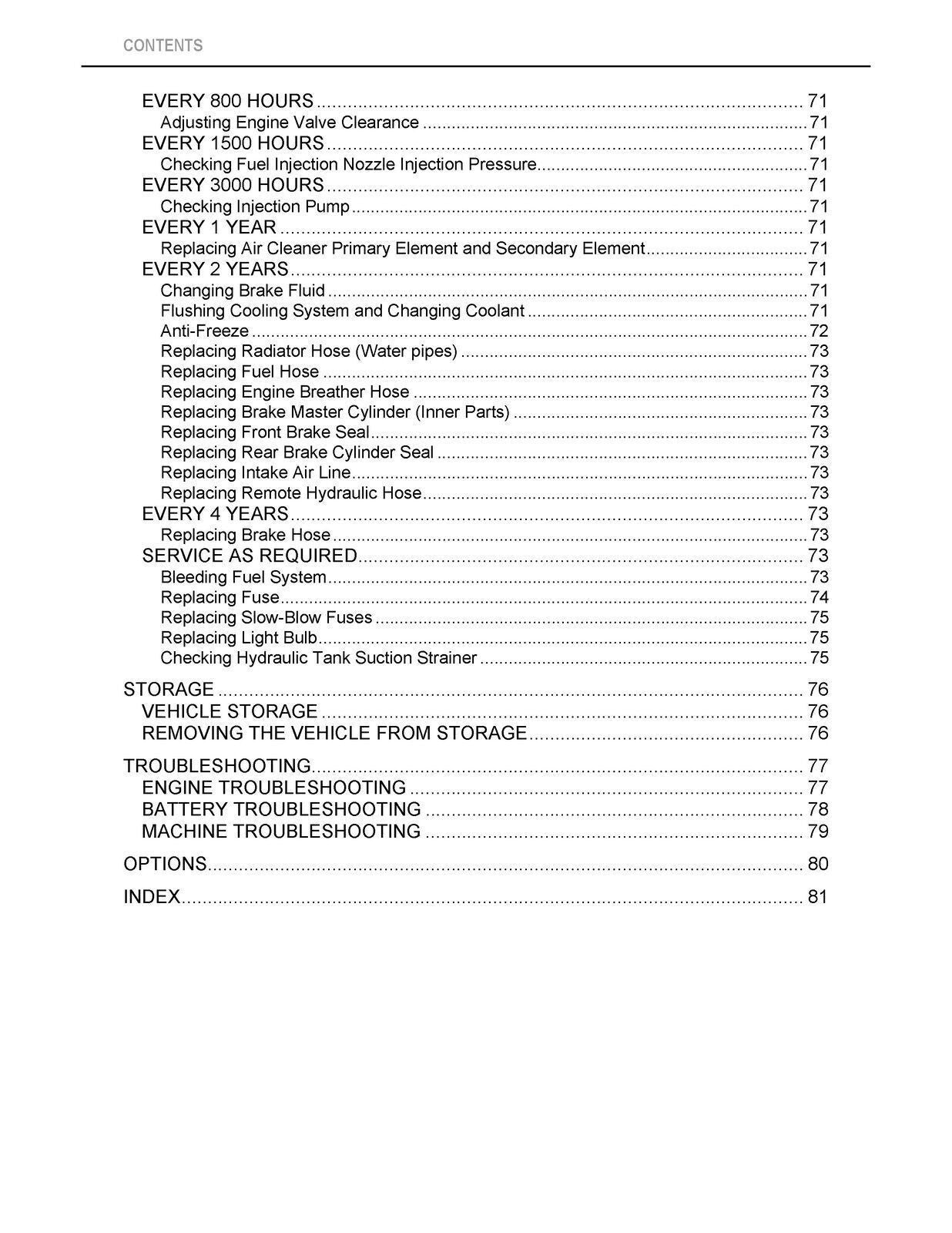 KUBOTA RTV1140CPX OPERATORS MANUAL - STEEL WIRE BOUND - PROTECTIVE COVERS