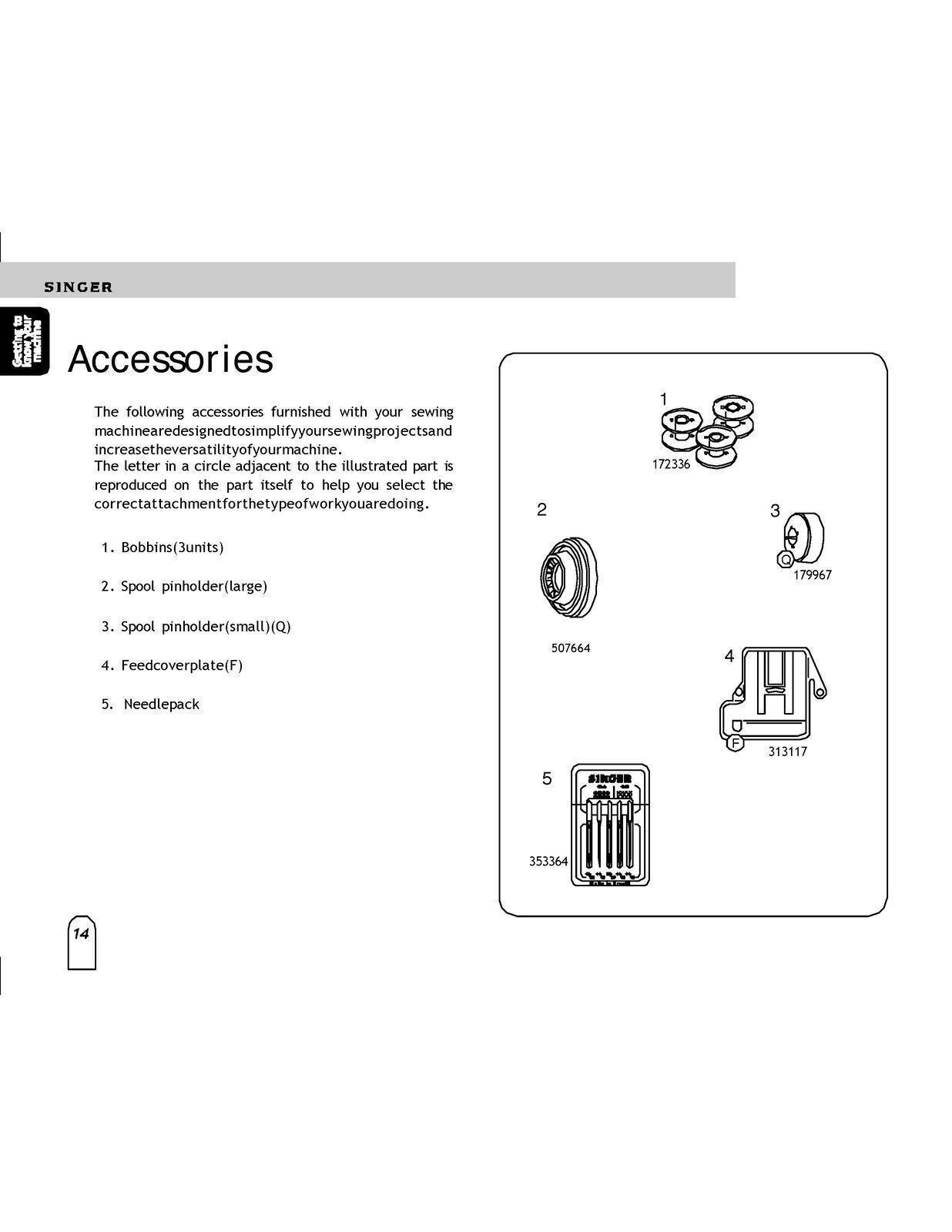 SINGER 2808 Instruction Book User Manual Owners Instruction [WIRE BOUND UPGRADE]