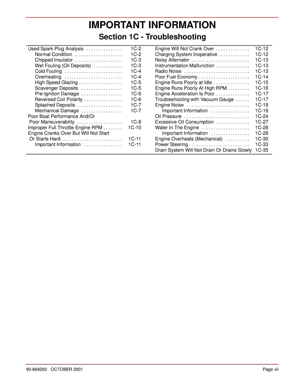 MERCURY MerCruiser No. 31 5.0 - 6.2L Gas SERVICE MANUAL - BOUND COVERS FOLDOUTS!