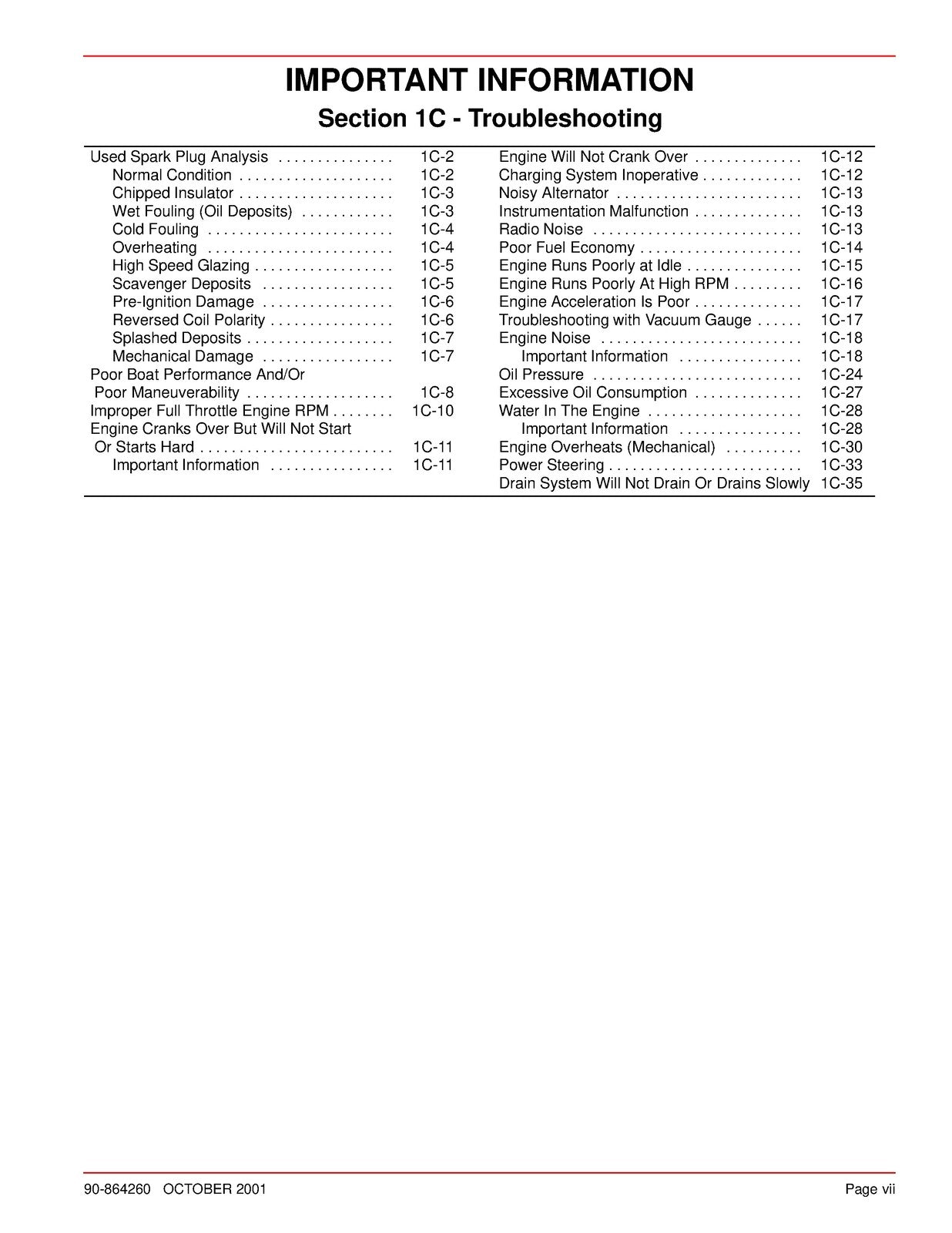 MERCURY MerCruiser No. 31 5.0 - 6.2L Gas SERVICE MANUAL - BOUND COVERS FOLDOUTS!