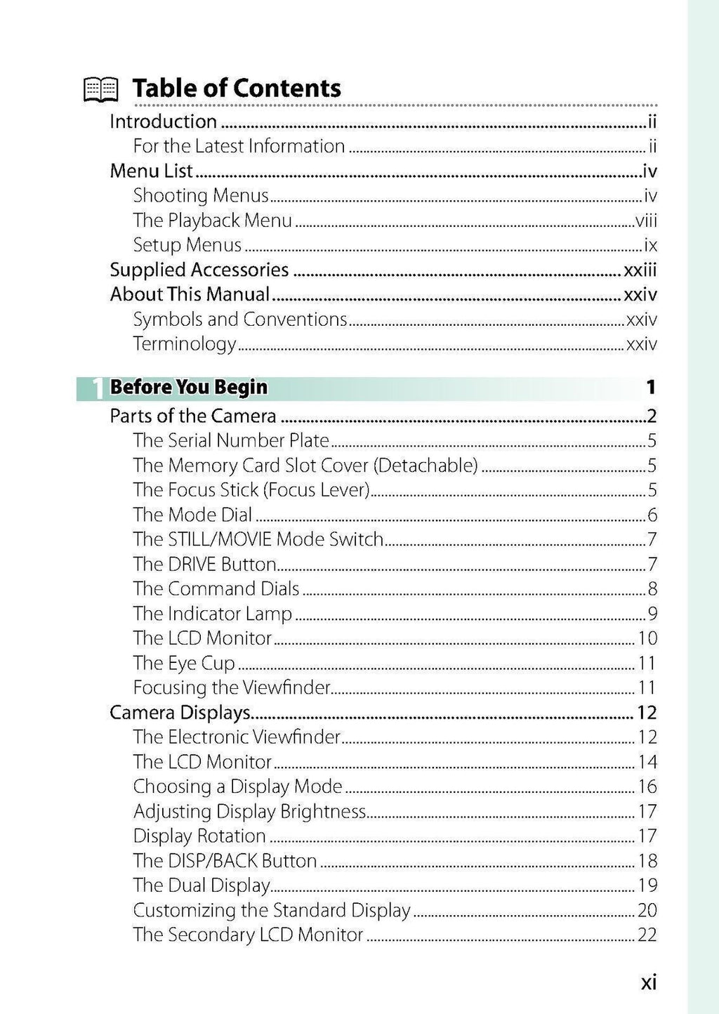 FUJIFILM GFX 100S User Manual Operation Instruction Guide - TOUGH WIRE BINDING