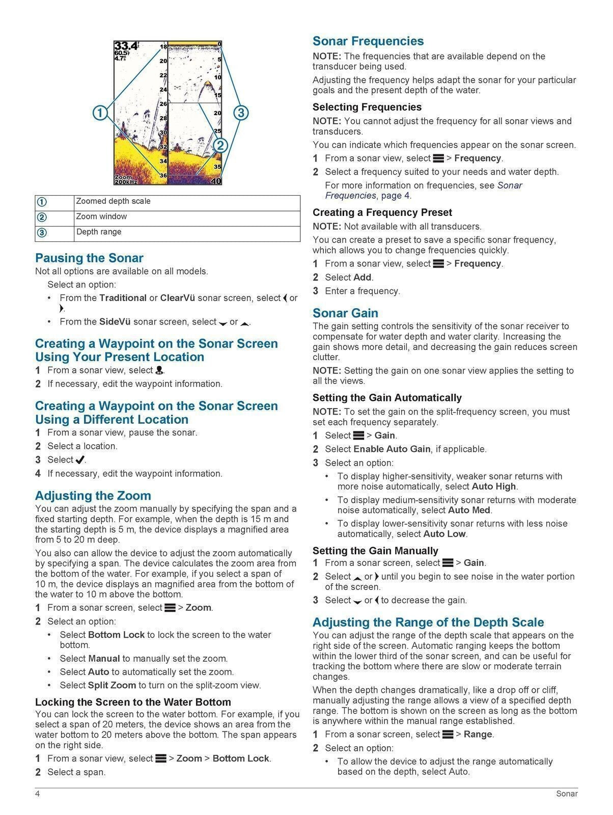 Garmin Striker Series Owners Manual Instructions User Guide - Tough Wire Binding