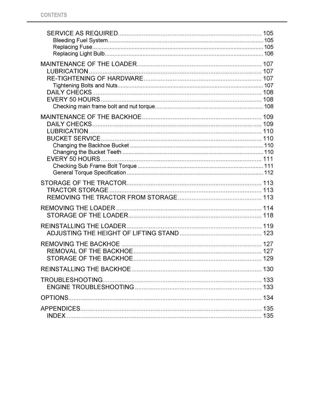KUBOTA Tractor BX23S LA340 BT603 Operators Manual Owners Instruction Book