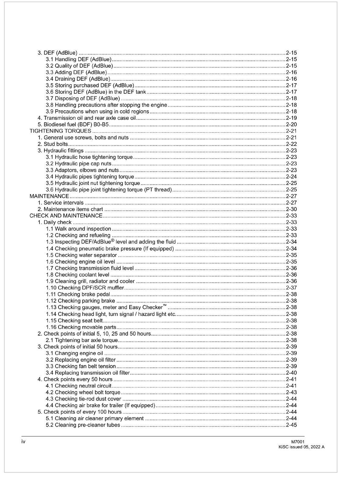 KUBOTA TRACTOR M7001 WORKSHOP MANUAL WSM - WIRE BOUND - TOUGH COVERS