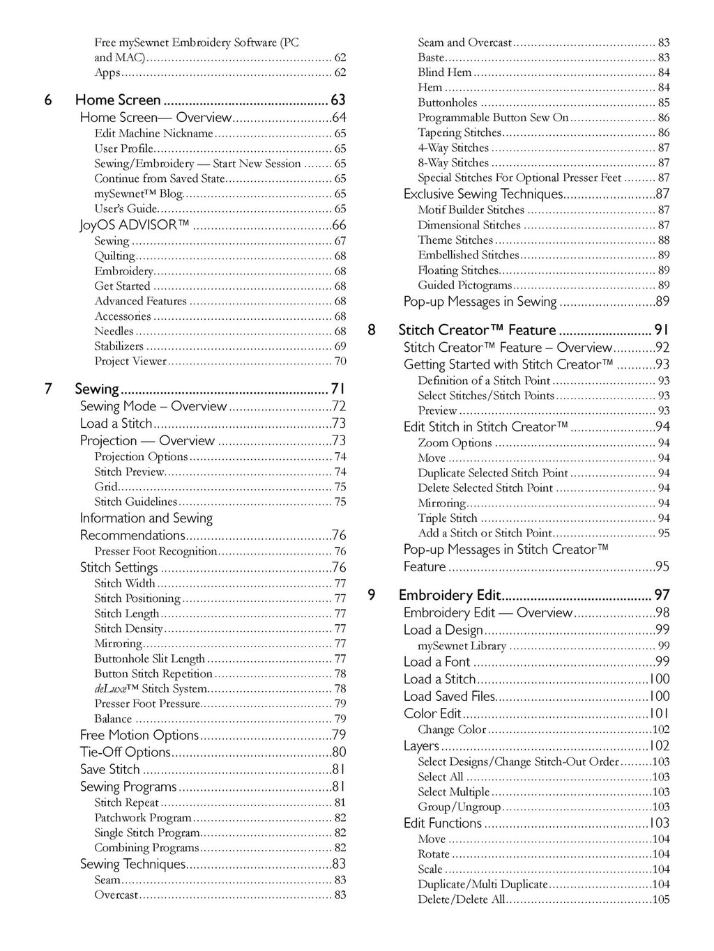 HUSQVARNA Designer Epic 3 BUNDLE: USER GUIDE, DESIGNER Manual WIRE BOUND COVERS