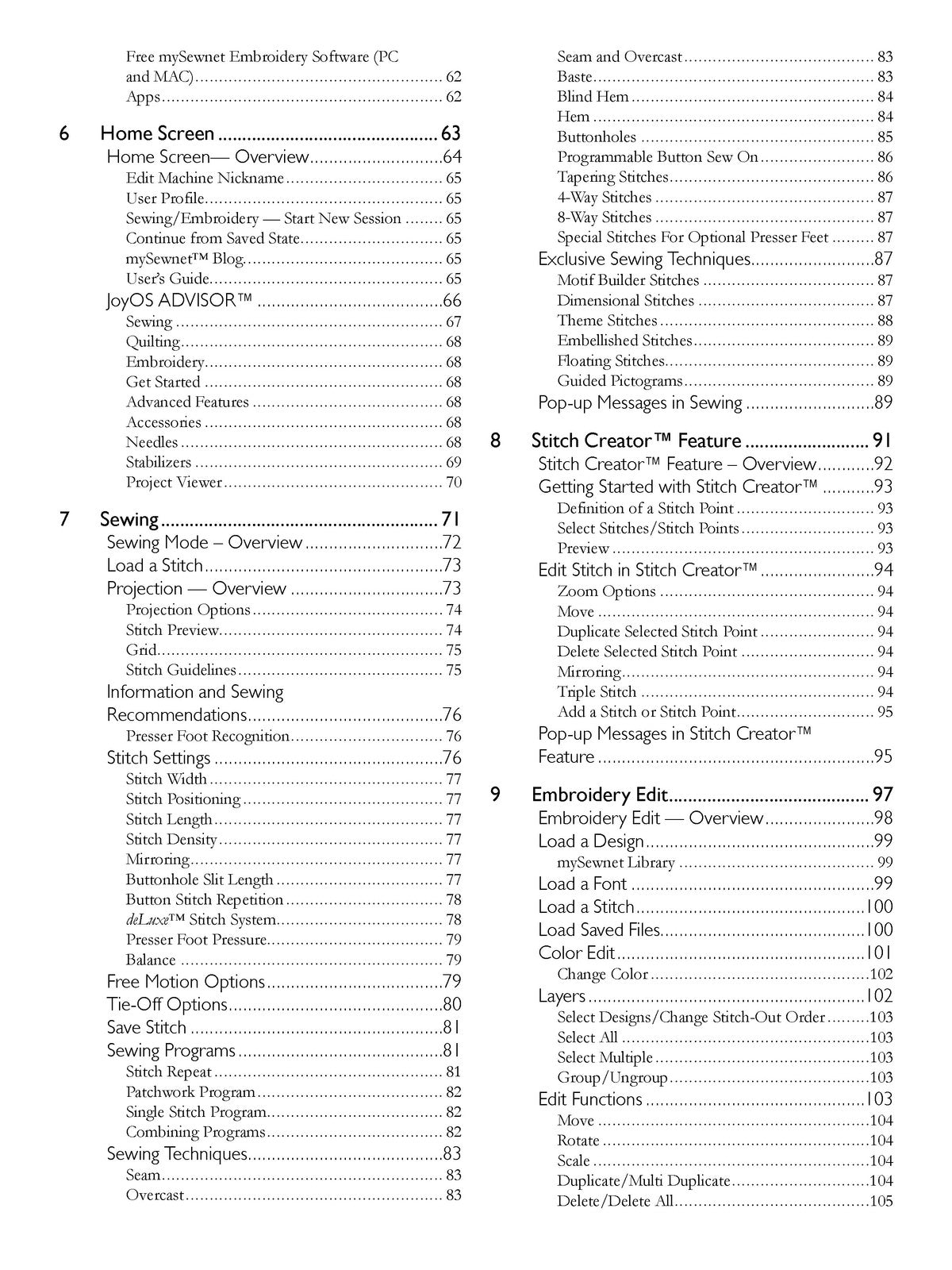 HUSQVARNA Designer Epic 3 BUNDLE: USER GUIDE, DESIGNER Manual WIRE BOUND COVERS