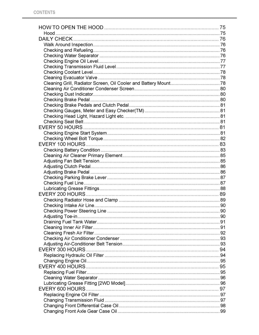 KUBOTA M8540 M9540 CAB TRACTOR OPERATORS MANUAL - WIRE BOUND - TOUGH COVERS