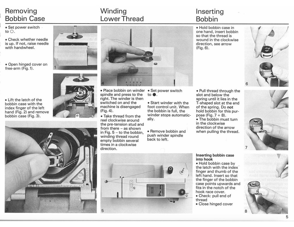 BERNINA Matic 910 Electronic Sewing Machine Manual - WIRE BOUND - TOUGH COVERS