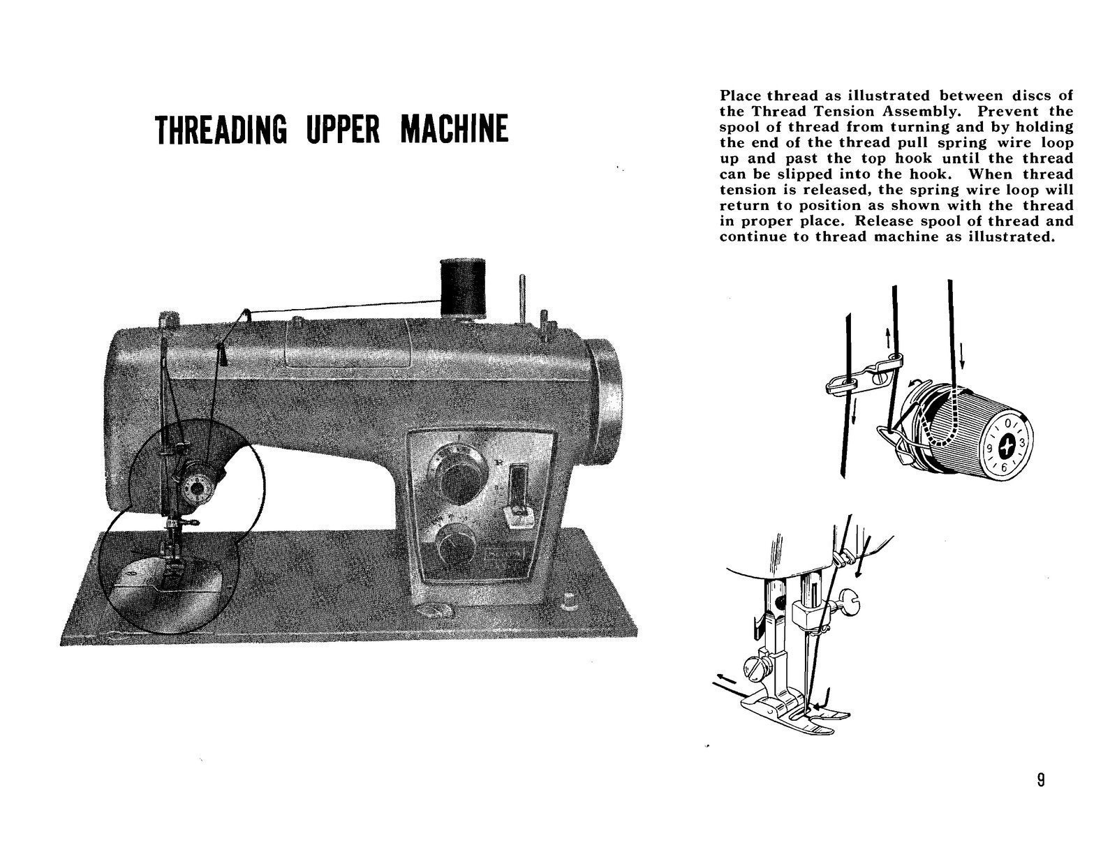 Sears Kenmore 158-1752 17520 Sewing Machine Manual - WIRE BOUND - TOUGH COVERS