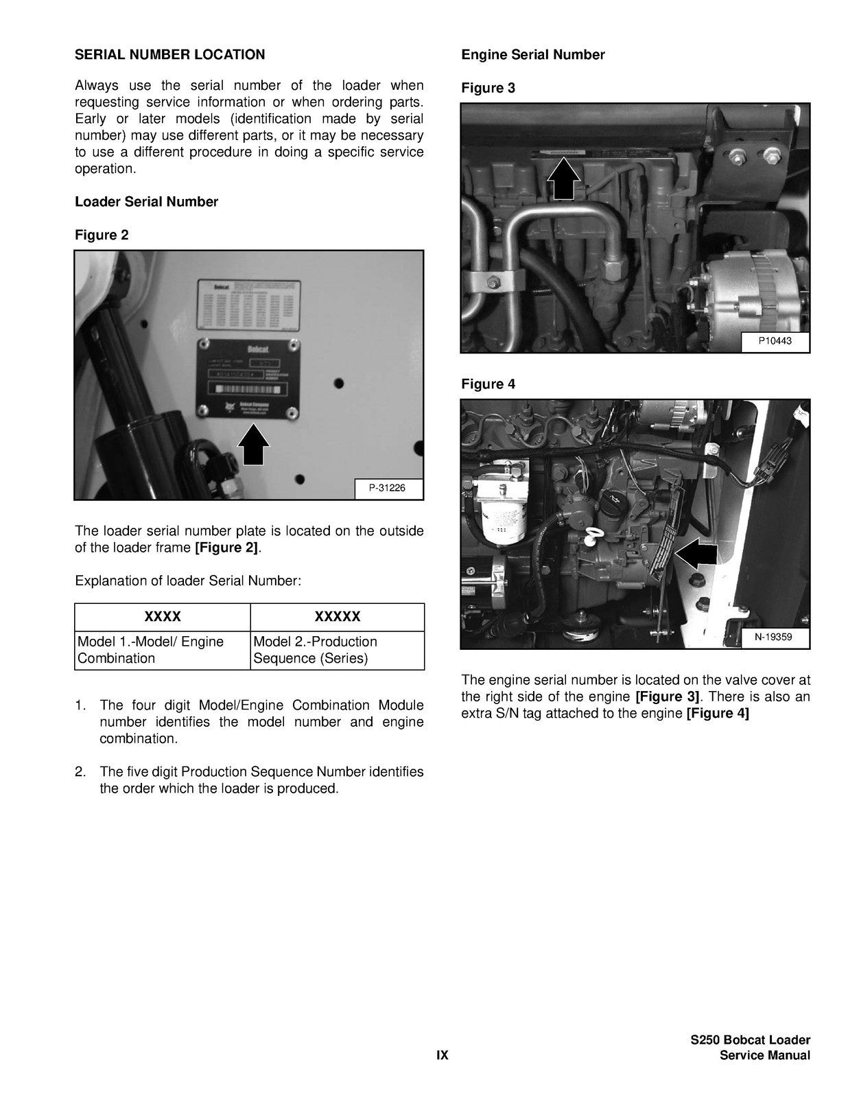 BOBCAT S250 TURBO HIGH FLOW SERVICE MANUAL - BOUND - TOUGH COVERS - XL FOLDOUTS