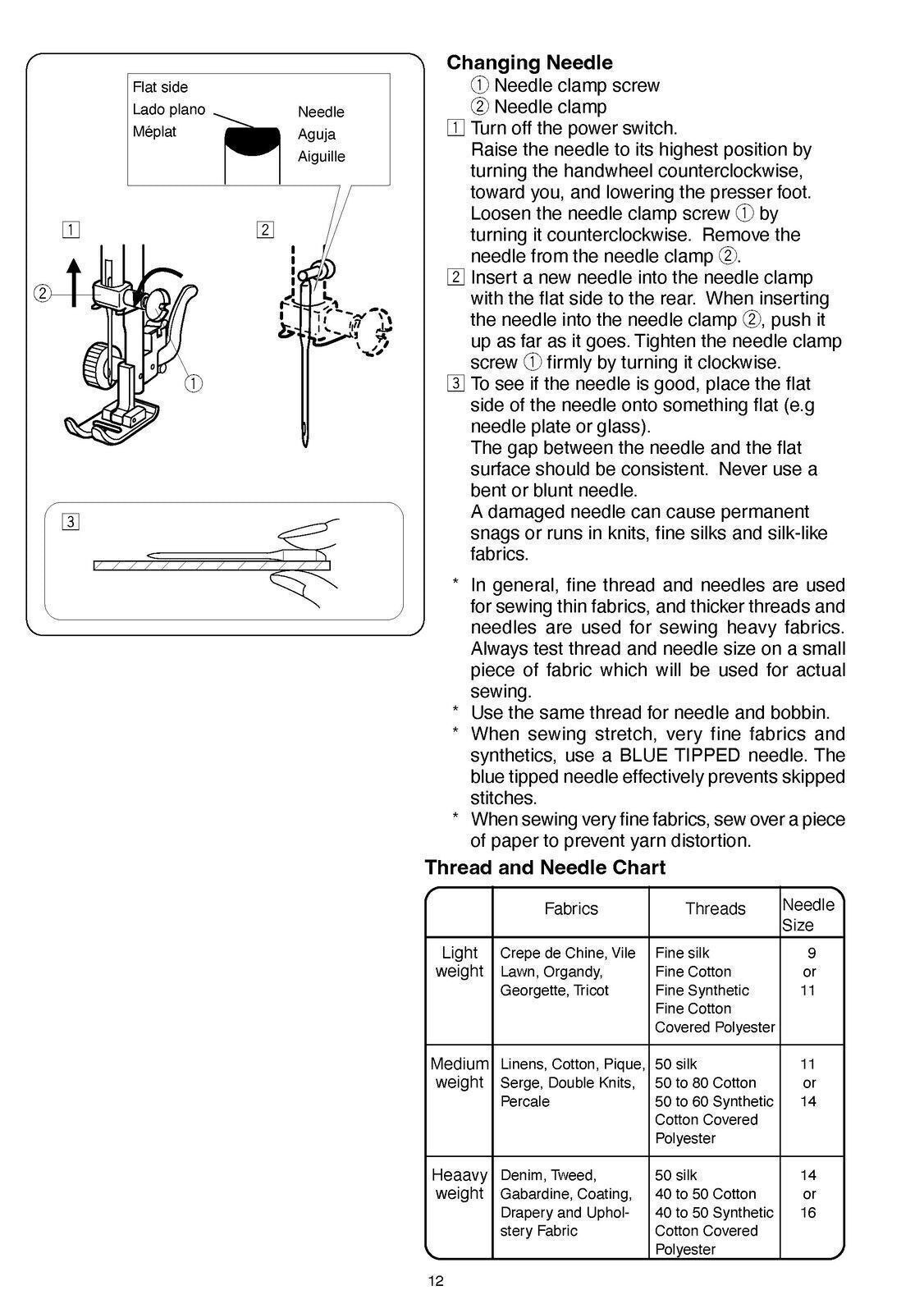 JANOME HD1000 HD1000BE Sewing Machine User Operation Manual - TOUGH WIRE BINDING