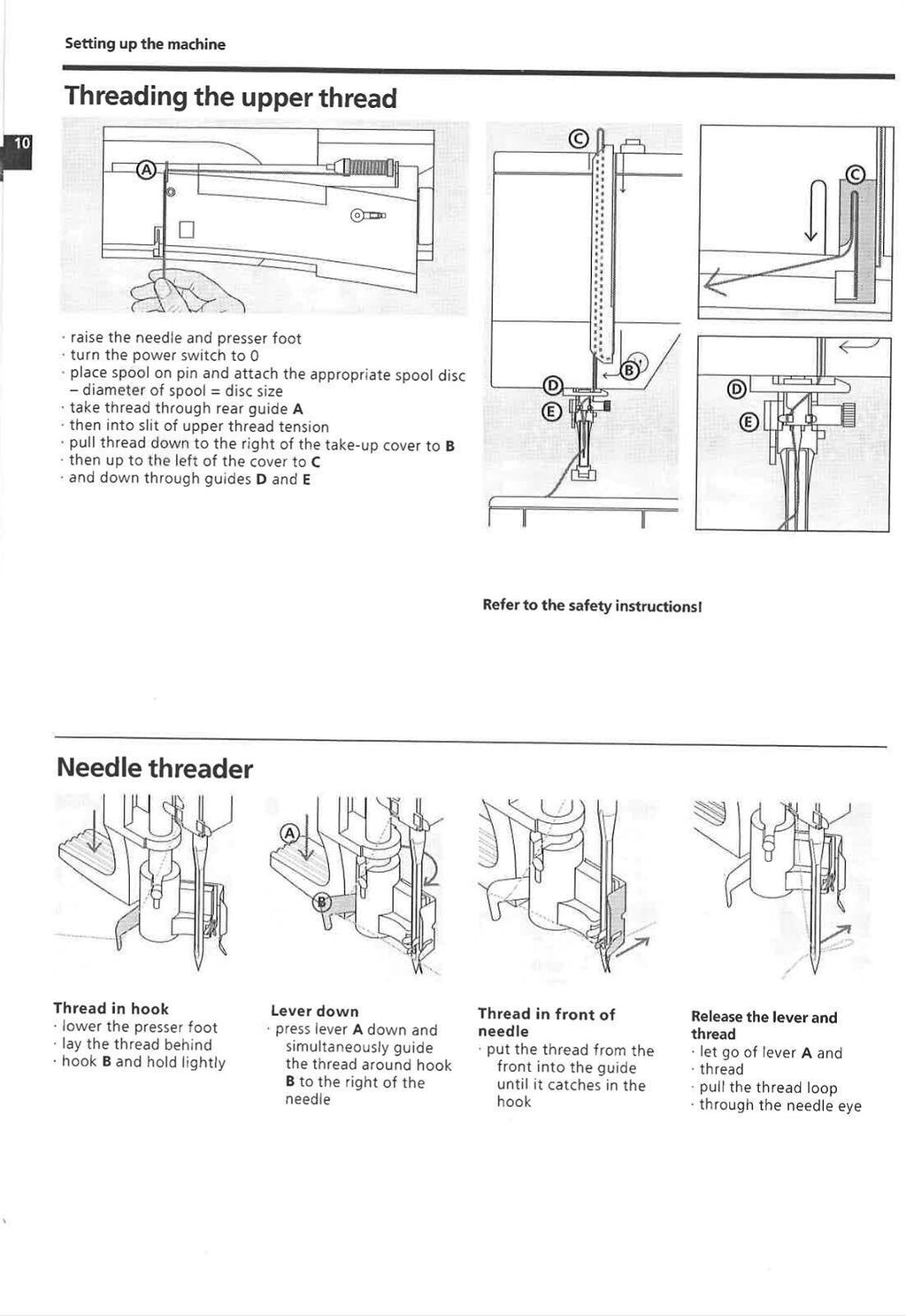 BERNINA VIRTUOSA 155 Sewing Machine User Manual Owners Instruction Guide