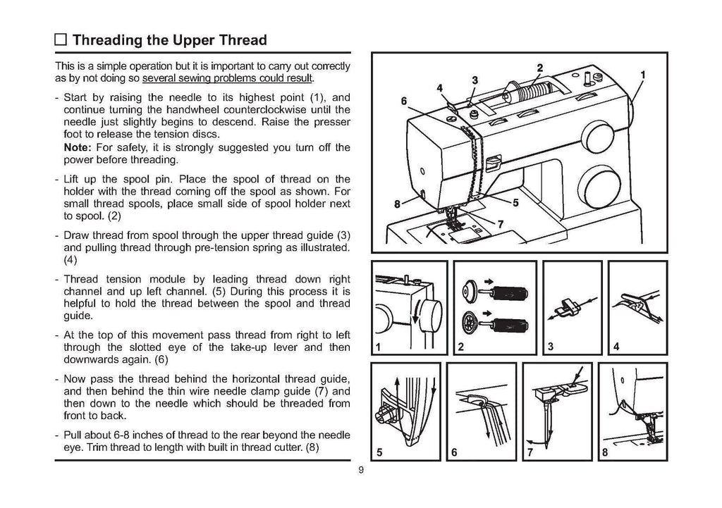 SINGER 4423 Sewing Machine User Manual Instructions Owners Operation Manual