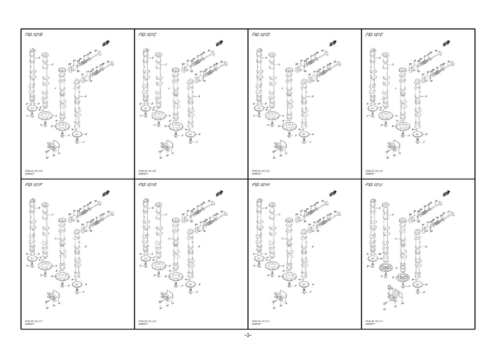 SUZUKI DF200 DF225 DF250 OUTBOARD PARTS CATALOGUE MANUAL - WIRE BOUND - COVERS
