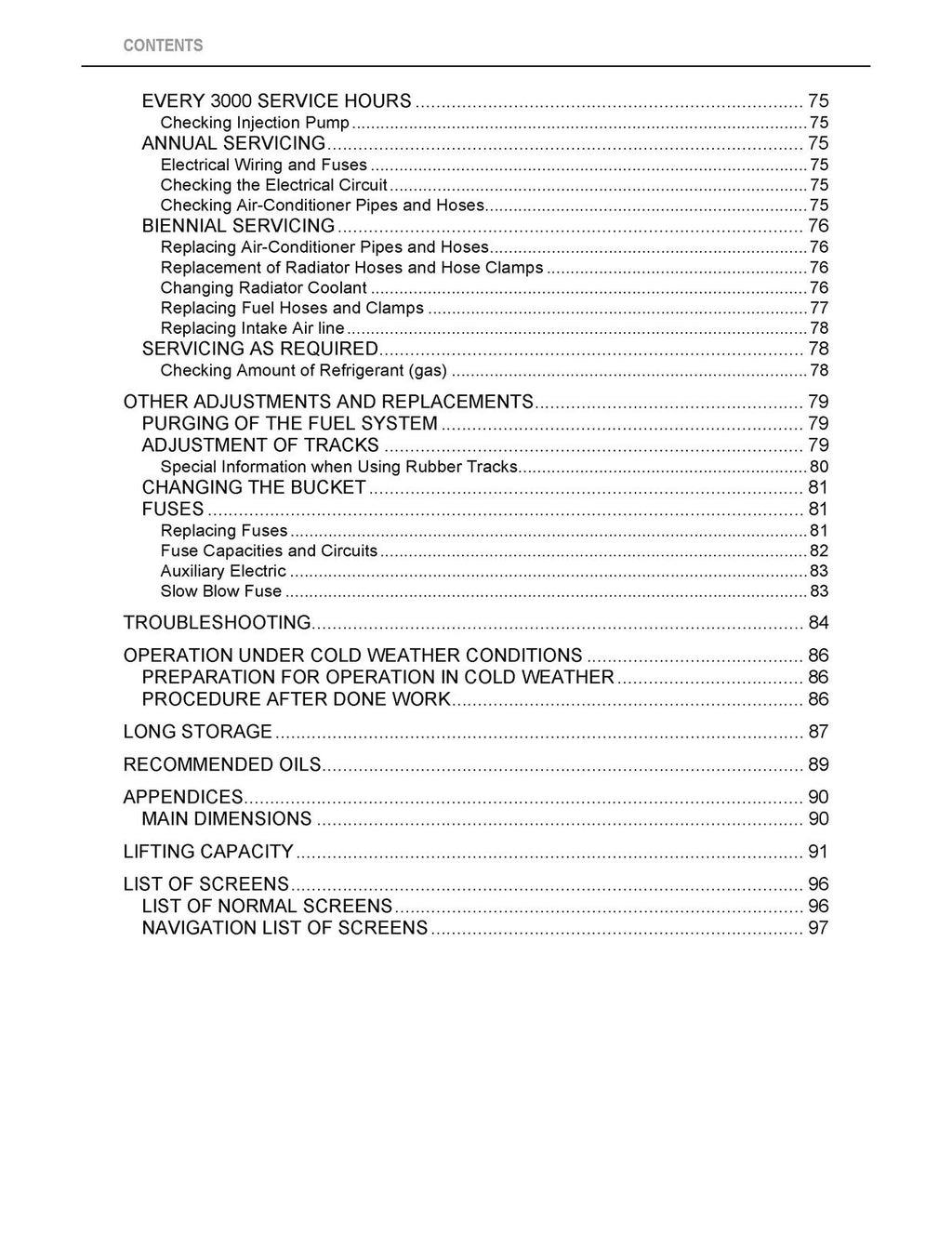 KUBOTA U48-4 EXCAVATOR OPERATORS MANUAL - STEEL WIRE BOUND - PROTECTIVE COVERS
