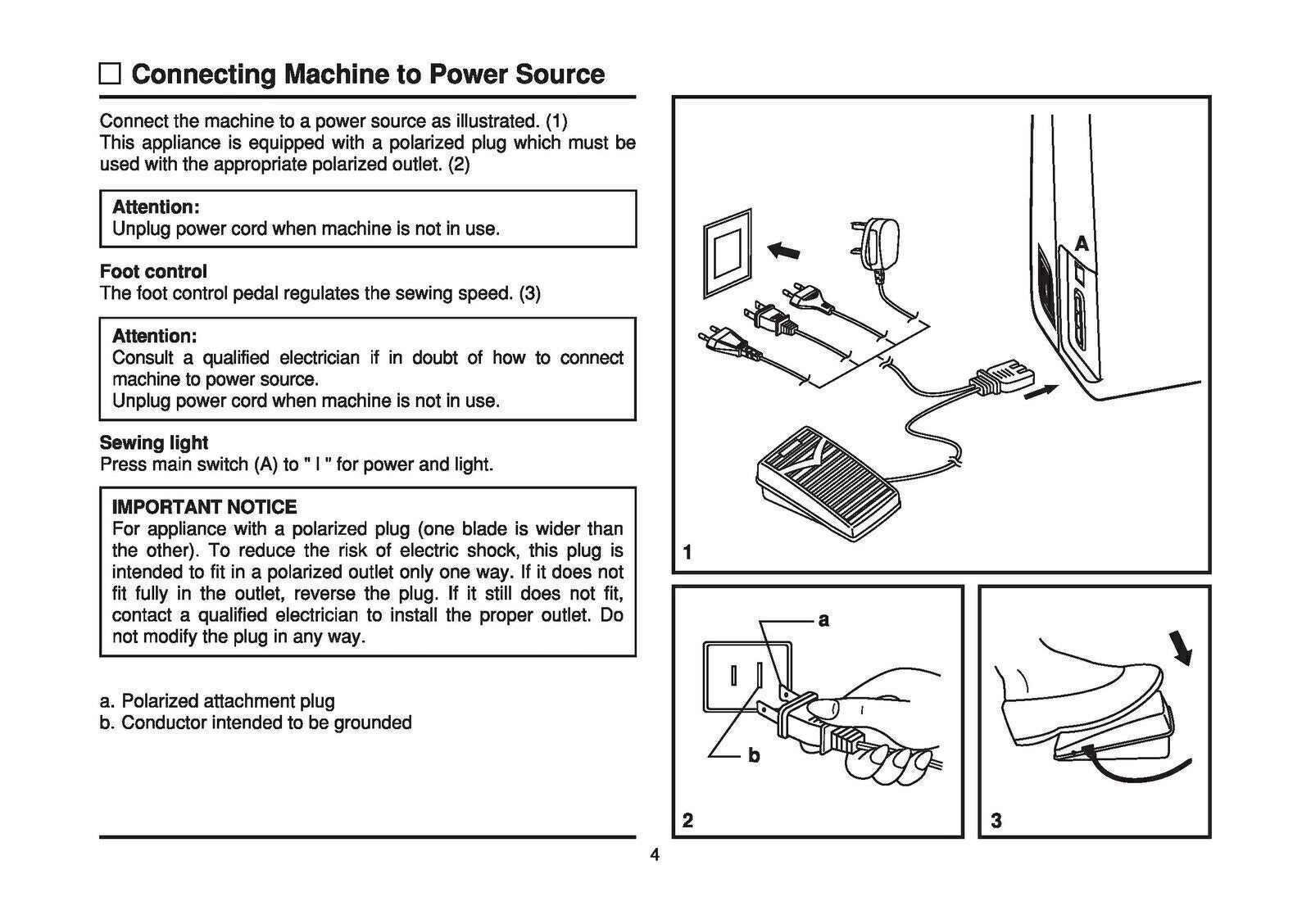 SINGER 1304 1306 START Sewing Machine User Manual Owner Instruction [WIRE BOUND]
