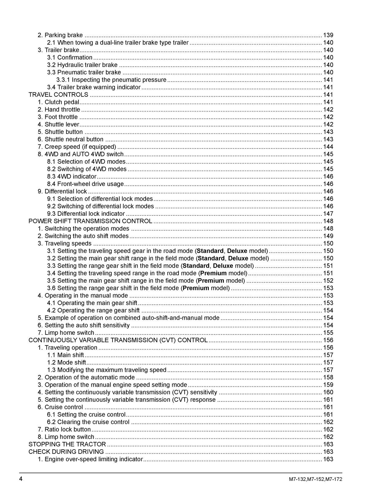 KUBOTA M7-132 M7-152 M7-172 OPERATORS MANUAL - STEEL WIRE BOUND - TOUGH COVERS