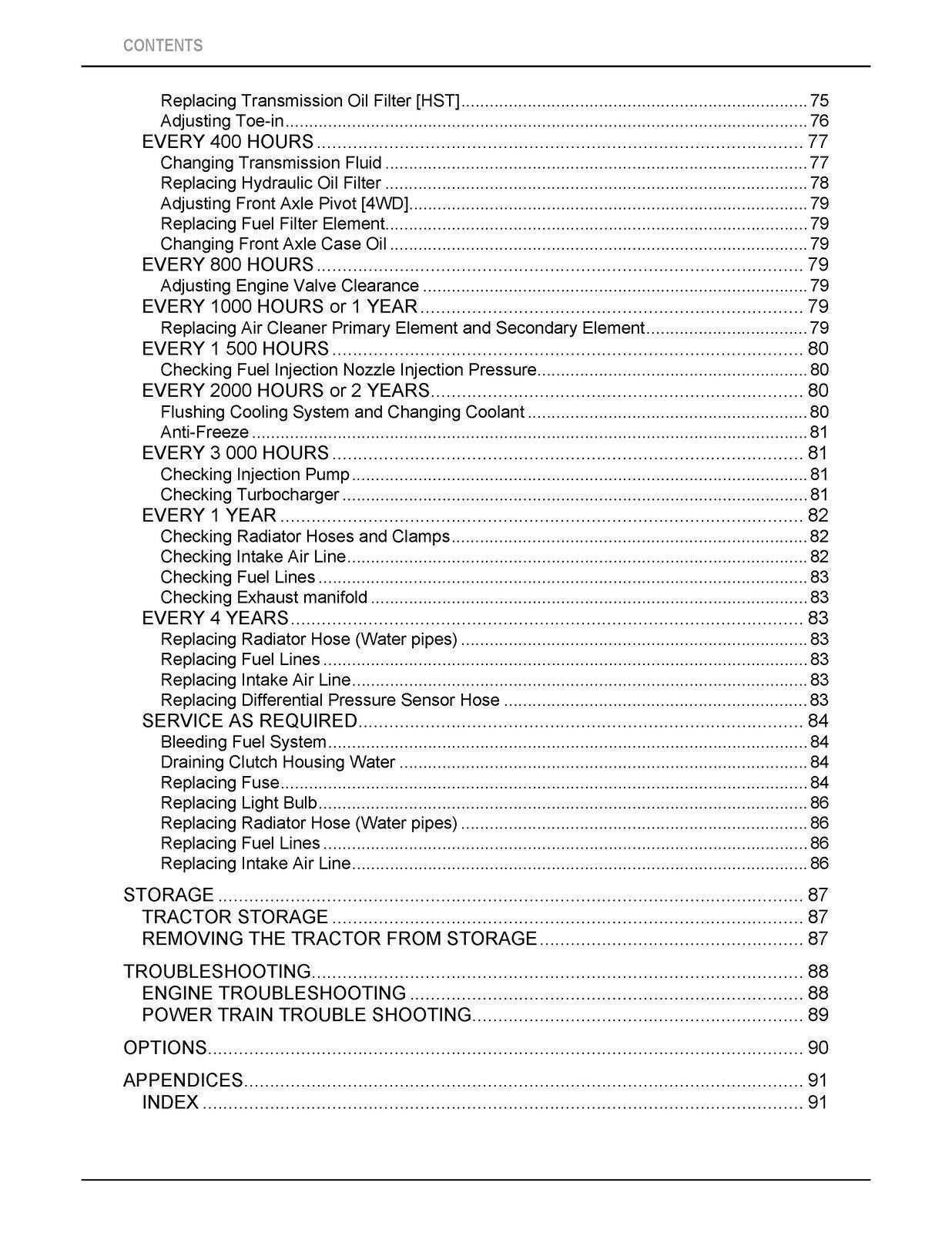 Kubota B2650 B3350 B3350SU User Manual Operation Guide [*WIRE COIL BOUND]