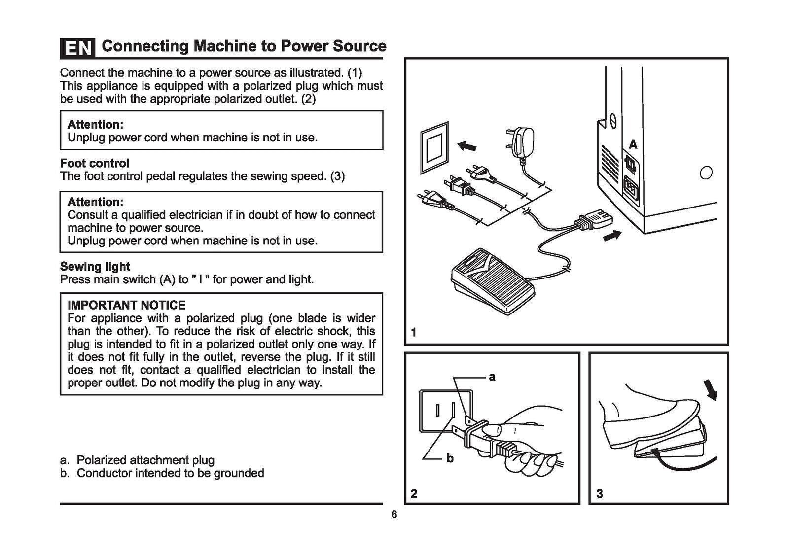 SINGER CP6350M-CP6355M Sewing Machine User Manual Guide [DURABLE WIRE BINDING]