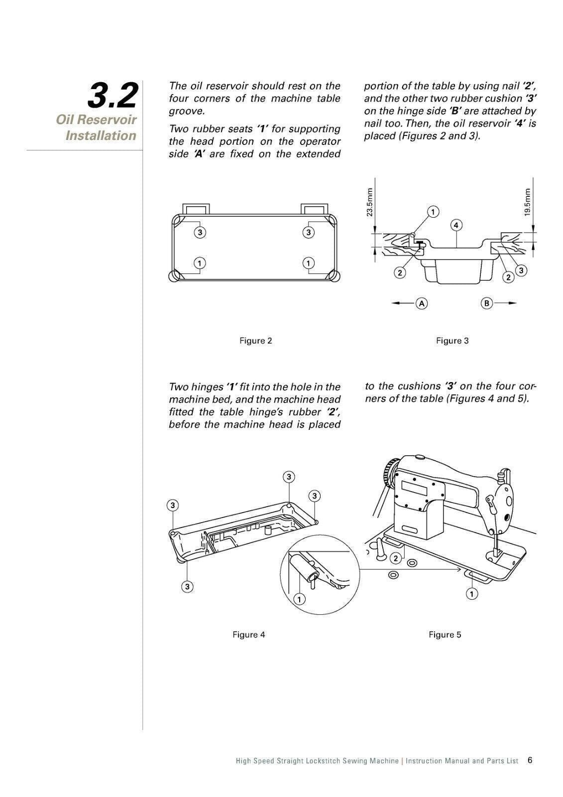 Singer INDUSTRIAL 191D Sewing Machine User Manual Guide [DURABLE WIRE BINDING]
