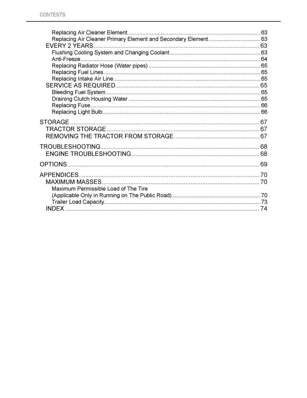 KUBOTA B1620 B1820 OPERATORS MANUAL - STEEL WIRE BOUND - PROTECTIVE COVERS