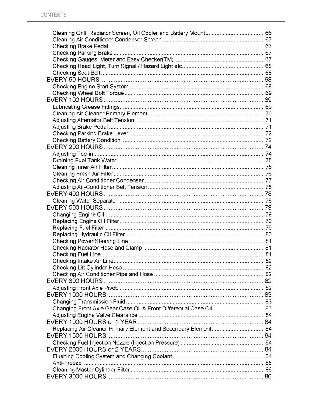KUBOTA M8540 NARROW CAB TRACTOR OPERATORS MANUAL - WIRE BOUND - TOUGH COVERS