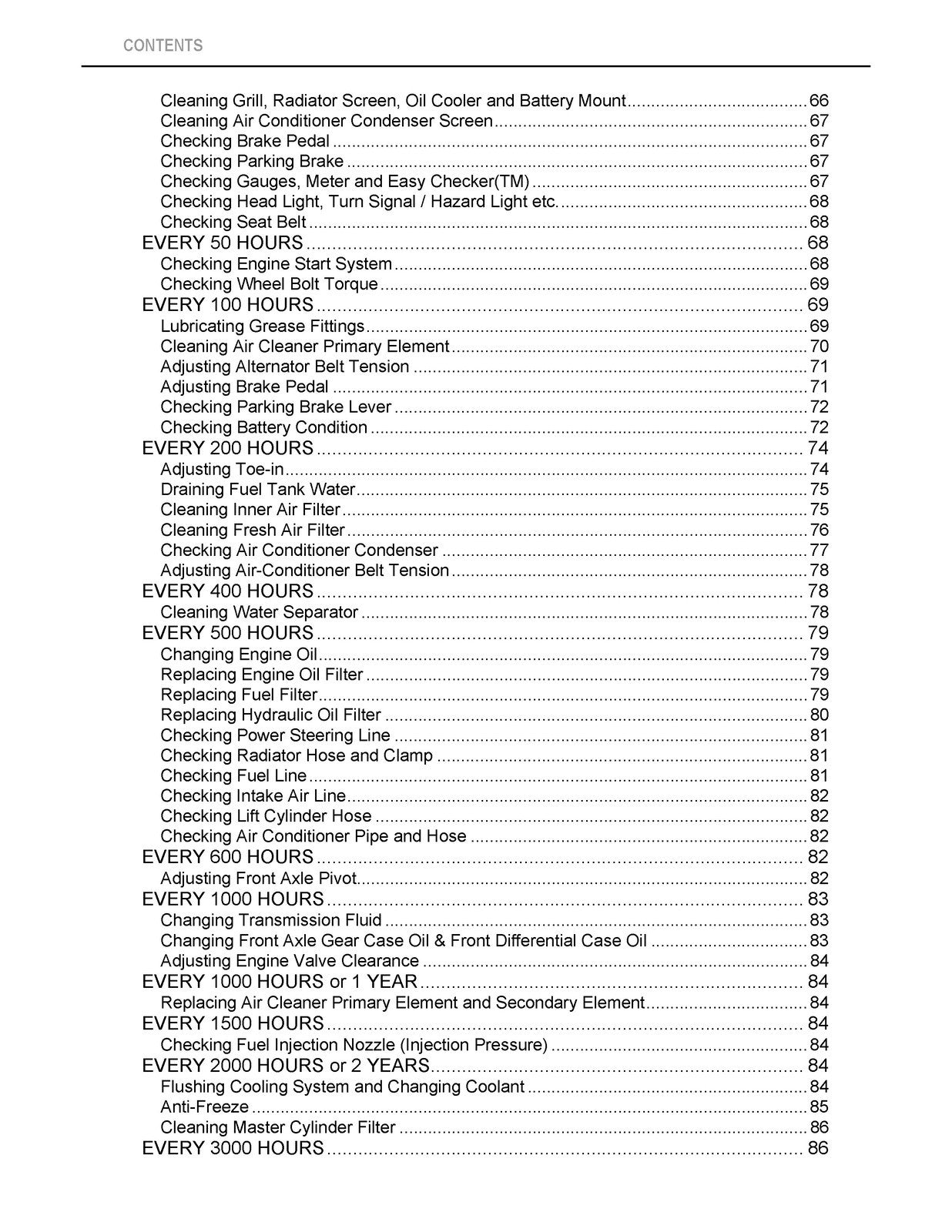 KUBOTA M8540 NARROW CAB TRACTOR OPERATORS MANUAL - WIRE BOUND - TOUGH COVERS