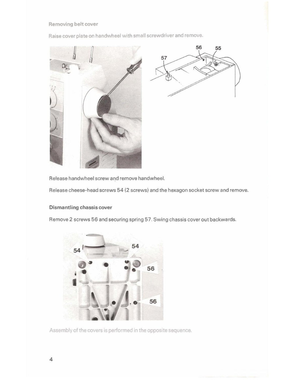 BERNINA Matic Model 910 Sewing Machine Service Manual- STEEL WIRE BOUND - COVERS
