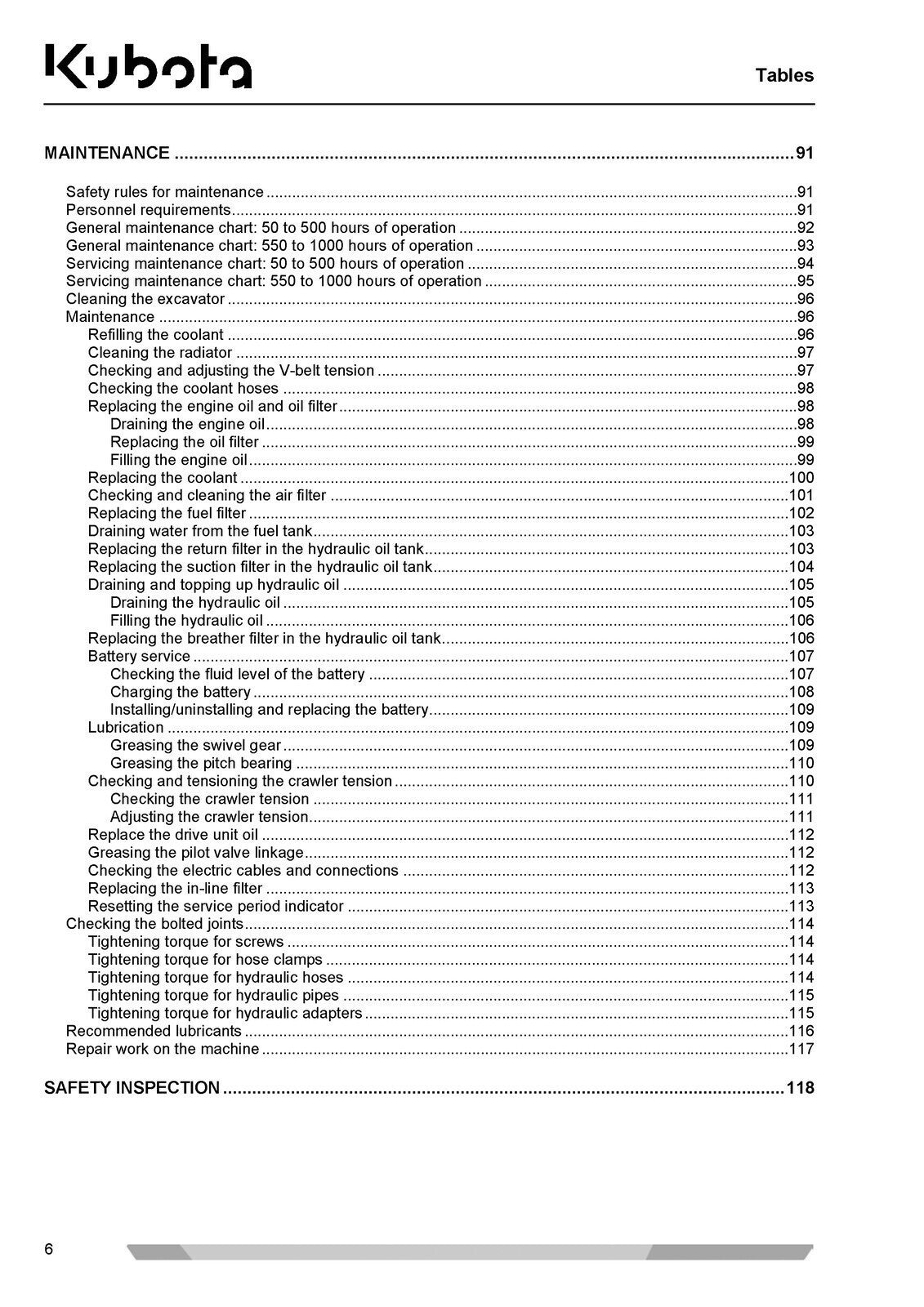 KUBOTA KX61-3 KX71-3 OPERATORS MANUAL - STEEL WIRE BOUND - PROTECTIVE COVERS