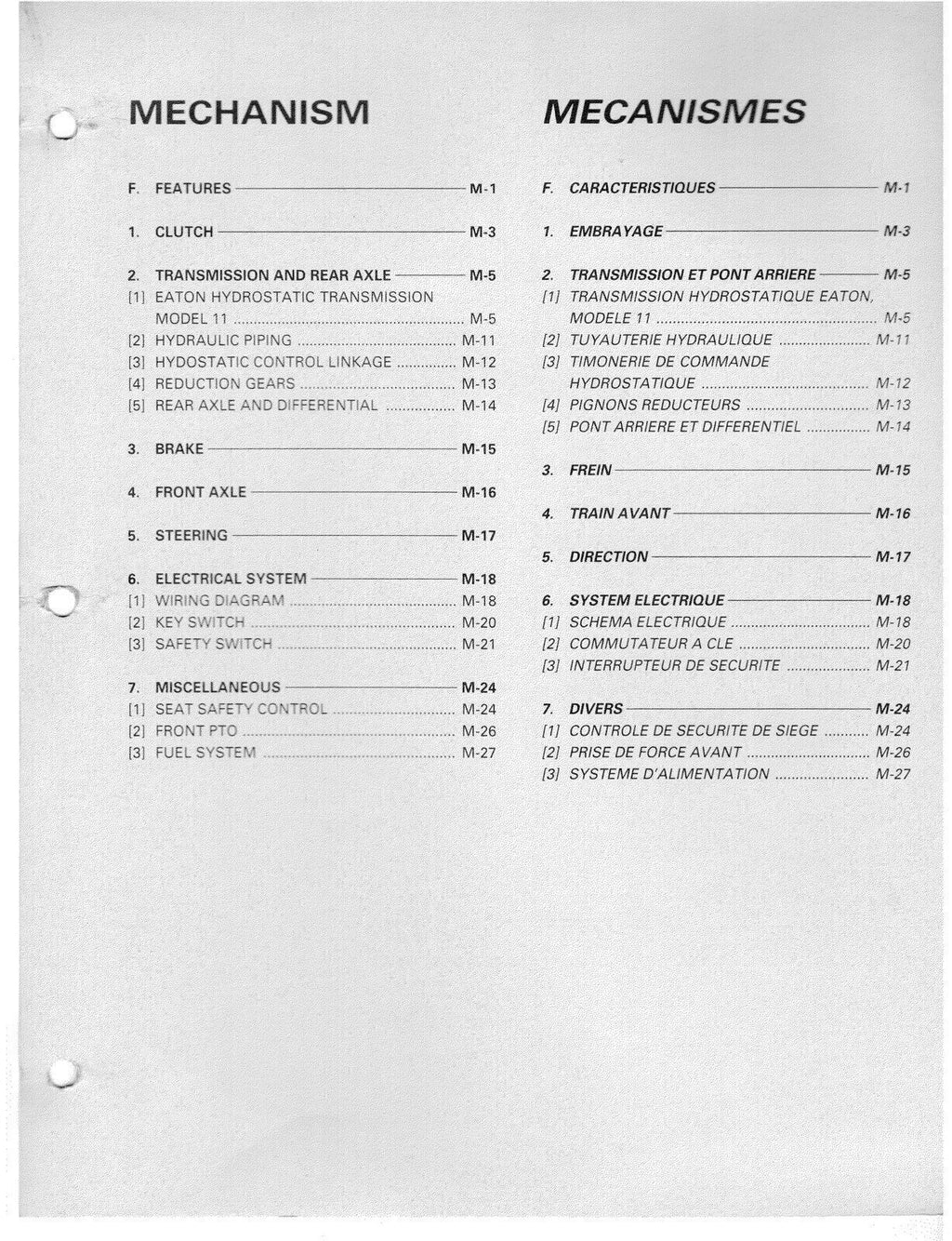 KUBOTA WSM G3200 G4200 G4200H G5200H WORKSHOP MANUAL - STEEL BOUND, TOUGH COVERS