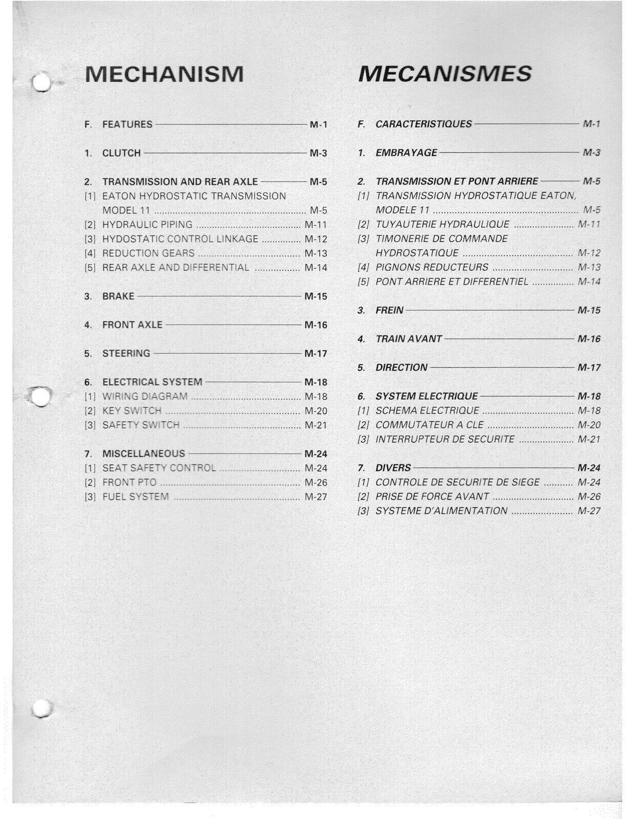 KUBOTA WSM G3200 G4200 G4200H G5200H WORKSHOP MANUAL - STEEL BOUND, TOUGH COVERS
