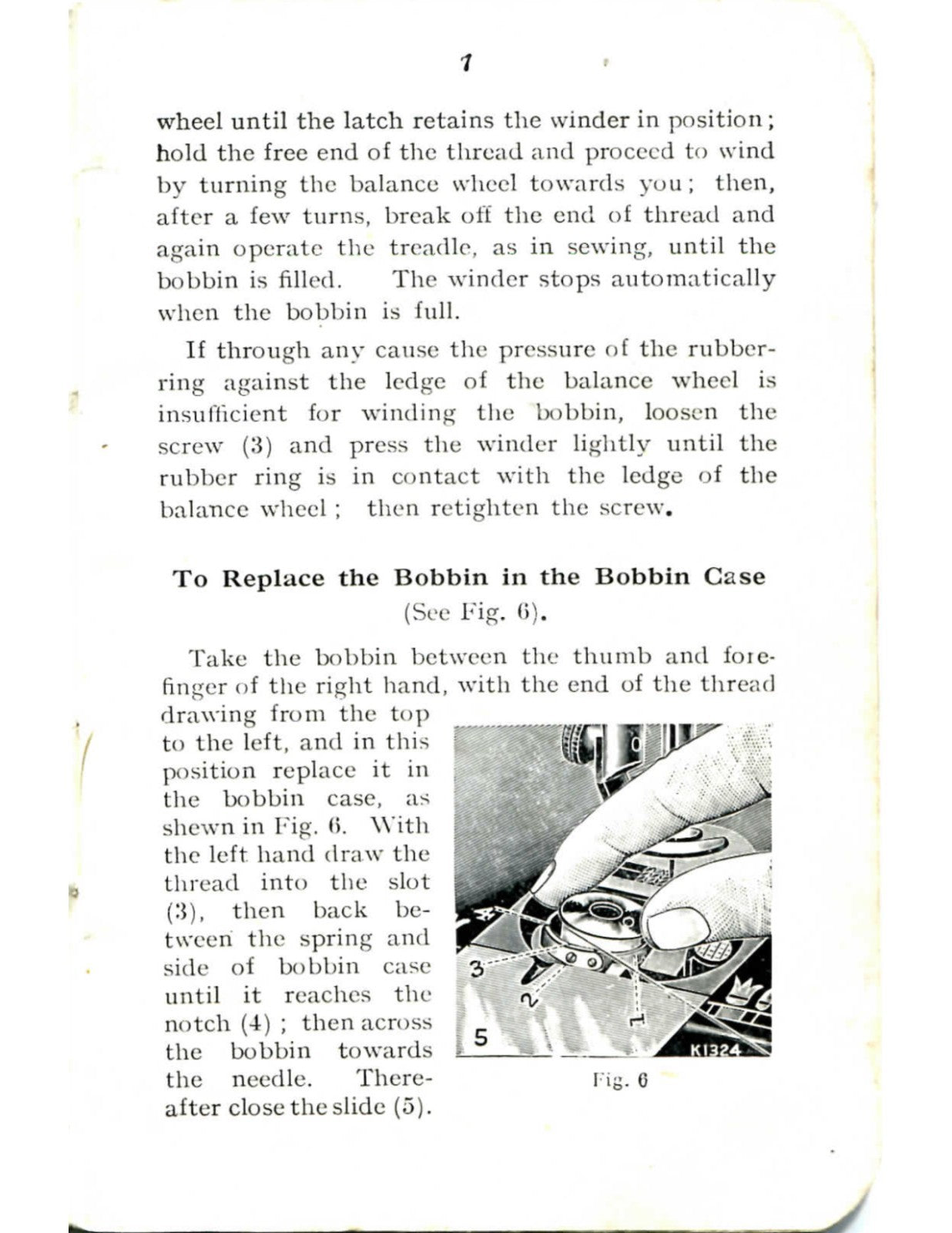 SINGER 66 Sewing Machine User Manual Reprint of Original, Tough WIRE Binding