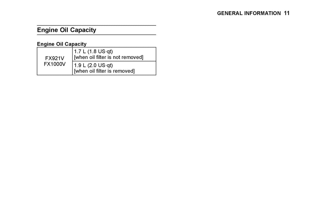 KAWASAKI FX921V FX1000V Gas Engine Owners Manual - WIRE BOUND - TOUGH COVERS