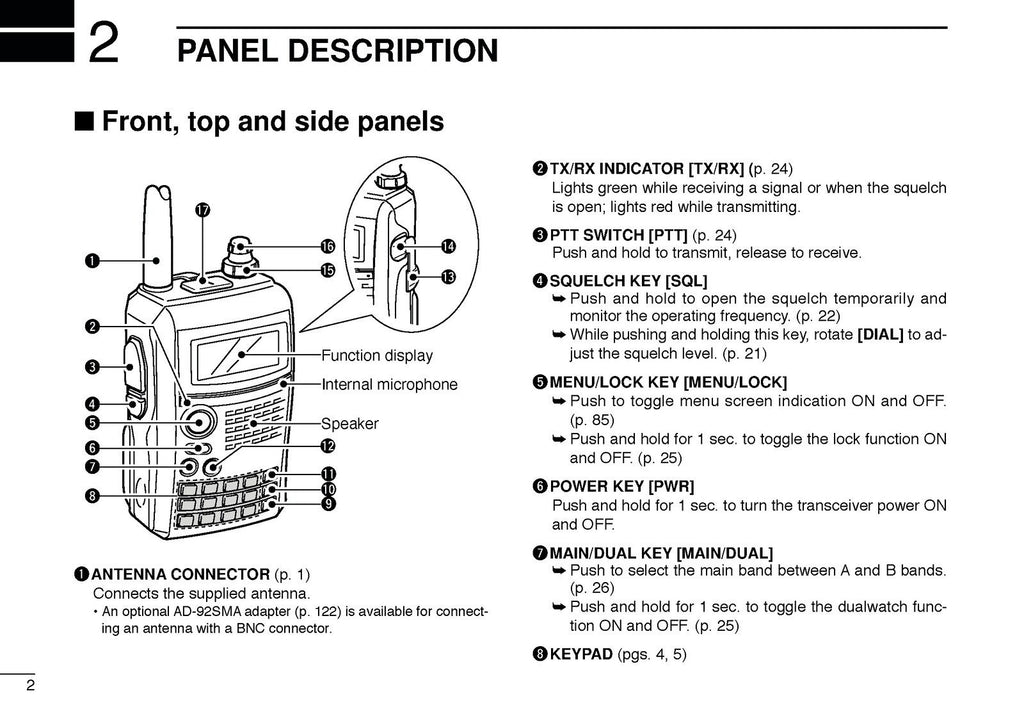 ICOM IC-91A IC-91AD TRANSCEIVER INSTRUCTION MANUAL - WIRE BOUND - TOUGH COVERS