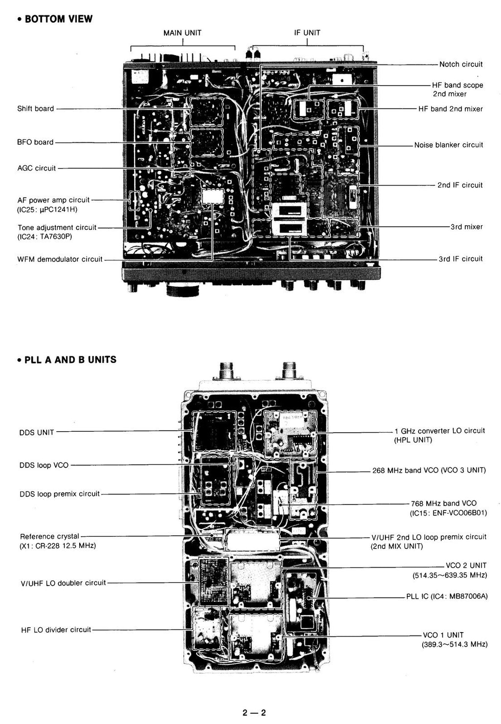 ICOM IC-R9000 IC-R9000L Receiver Service Manual - WIRE BOUND& COVERS - FOLDOUTS!