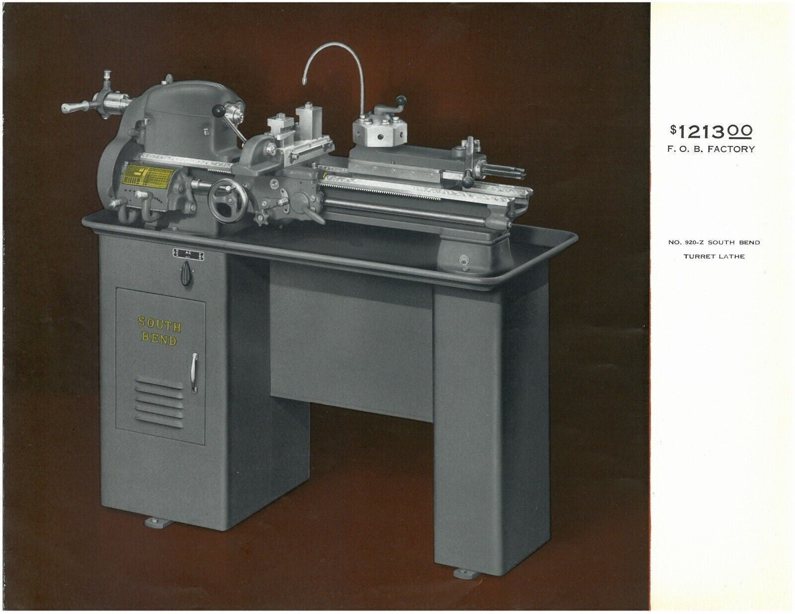 South Bend 9" Precision Lathes Catalog 9-G: REMASTERED FULL COLOR Manual 36 Pgs!