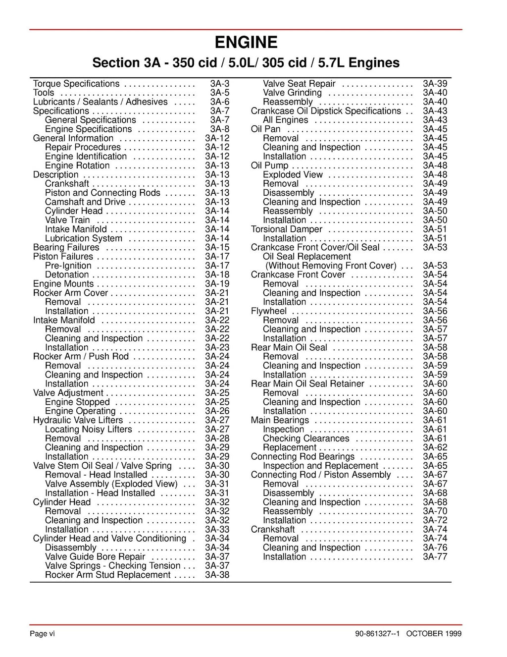 MERCURY MERCRUISER NO. 24 MARINE ENGINES SERVICE MANUAL, WIRE BOUND,TOUGH COVERS