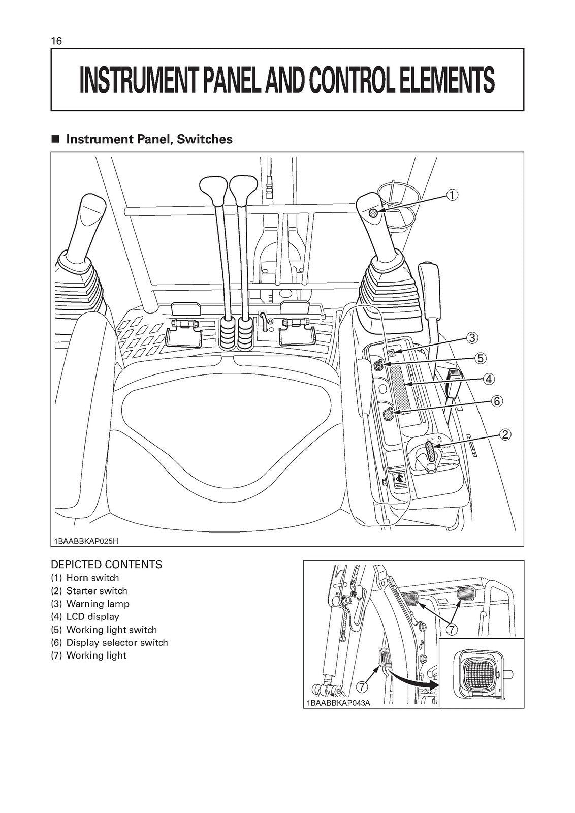 KUBOTA U17-3 EXCAVATOR OPERATORS MANUAL - STEEL WIRE BOUND - PROTECTIVE COVERS
