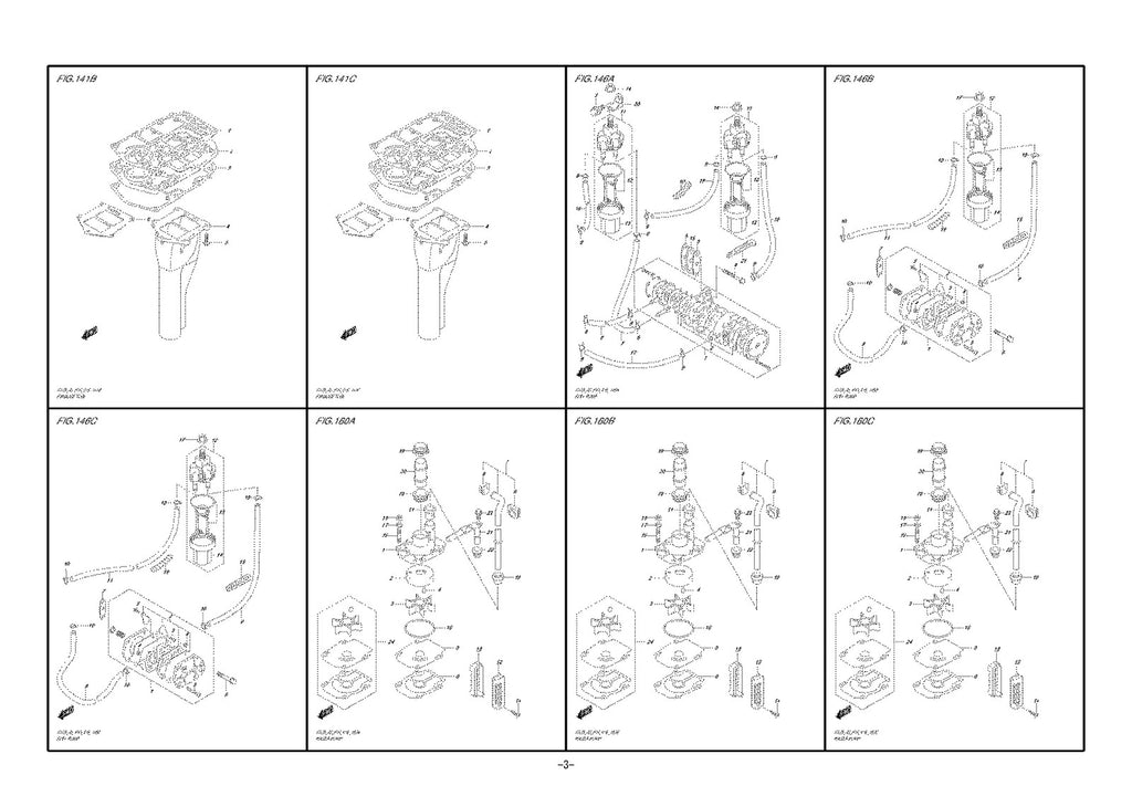 SUZUKI DT25 DF30 OUTBOARD PARTS CATALOGUE MANUAL - WIRE BOUND - THICK COVERS