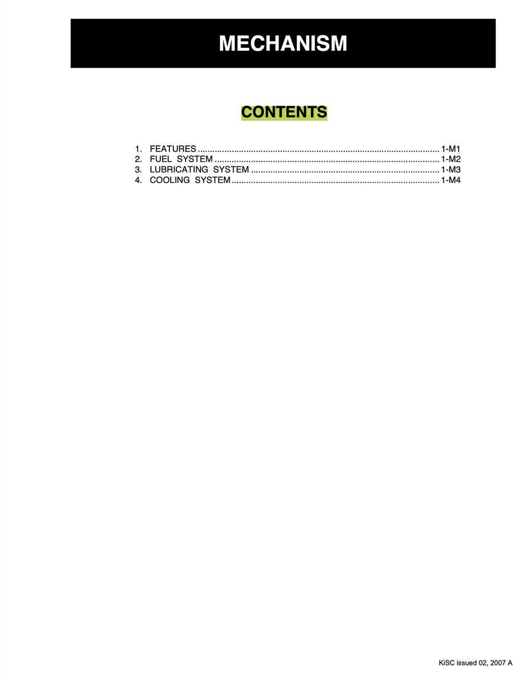 KUBOTA Workshop Manual L3130, L3430, L3830, L4630, L5030 - STEEL WIRE BOUND