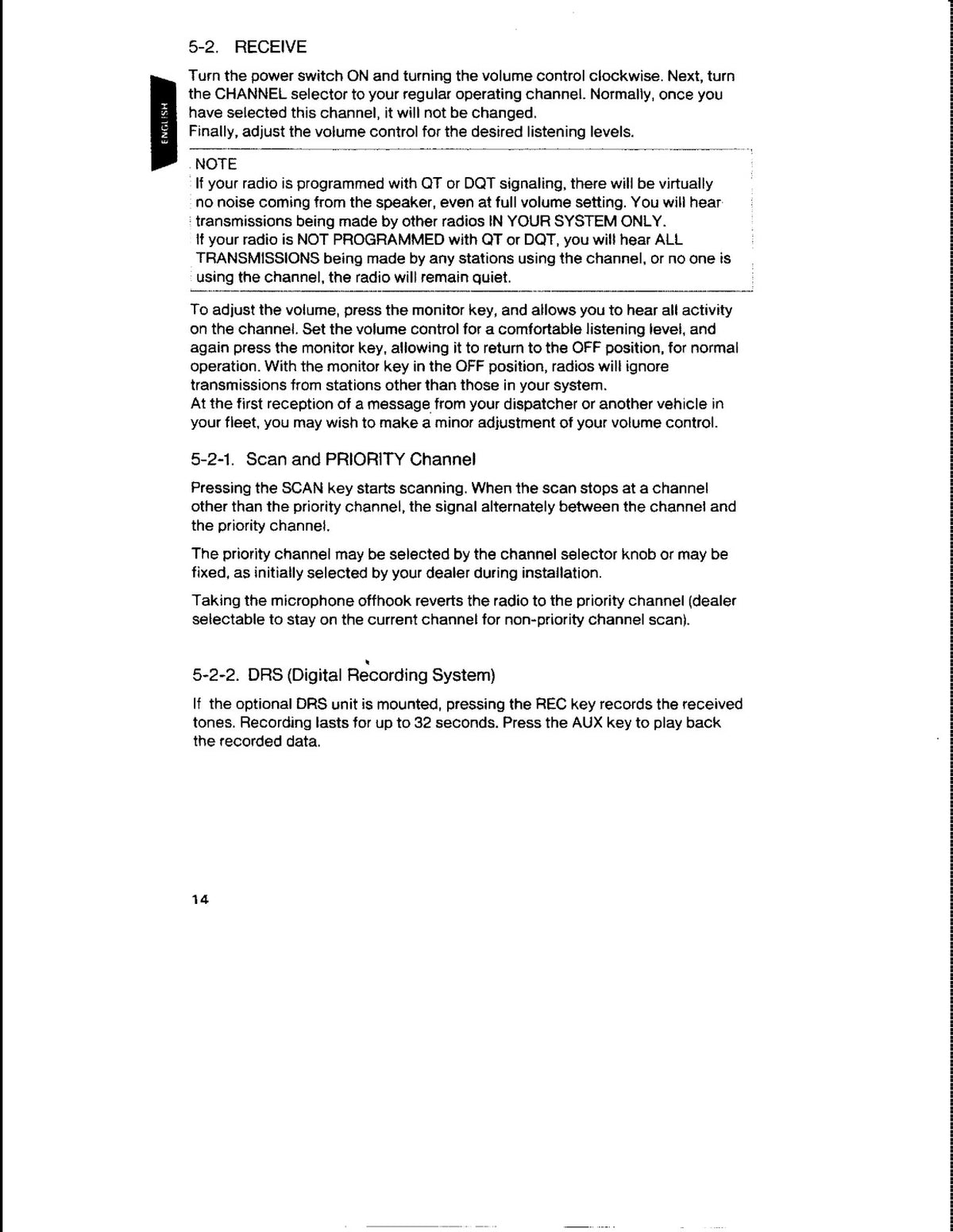KENWOOD TK-705D TK-805D VHF UHF FM Transceiver Instruction Manual - WIRE BOUND