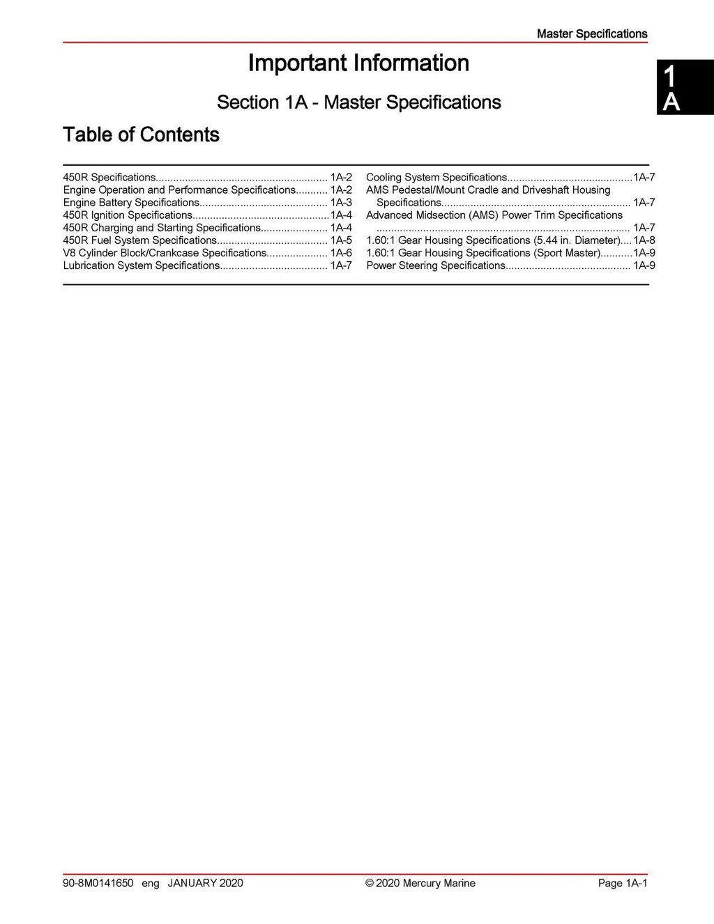MERCURY RACING 450R SERVICE MANUAL - STEEL WIRE BOUND - COVERS - XL FOLDOUT DIAG