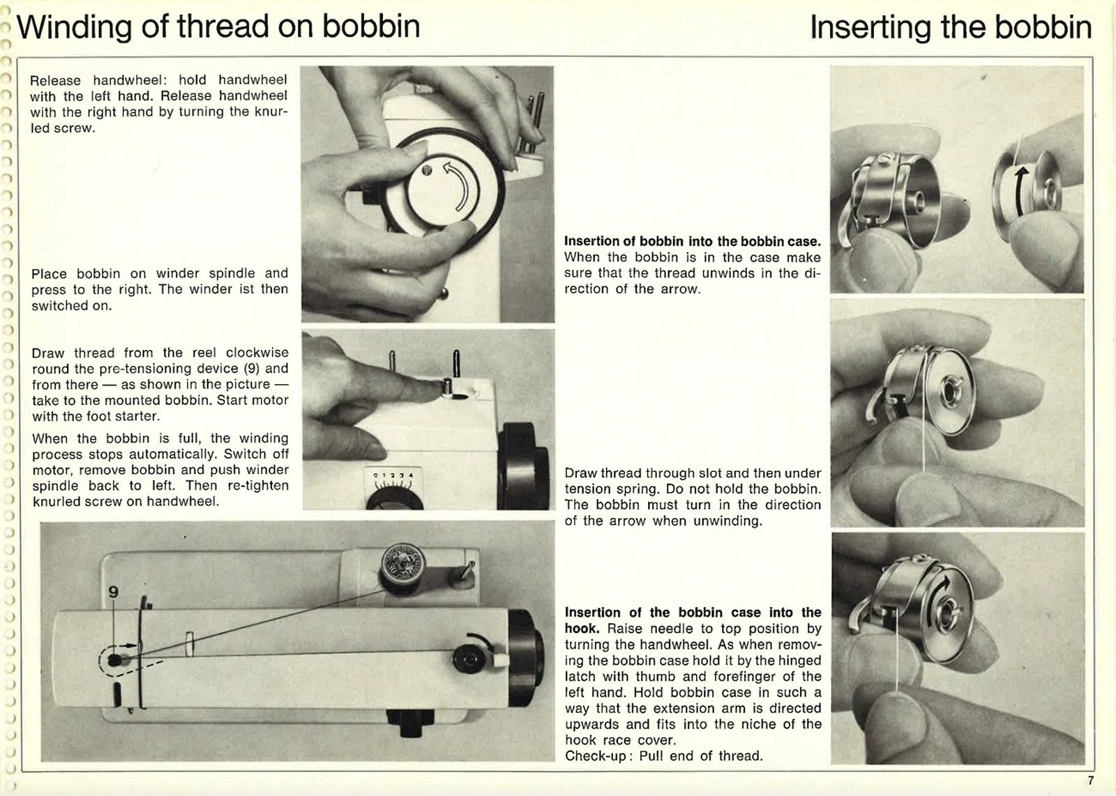 BERNINA 808 809 818 819 Sewing Machine Manual - STEEL WIRE BOUND - TOUGH COVERS