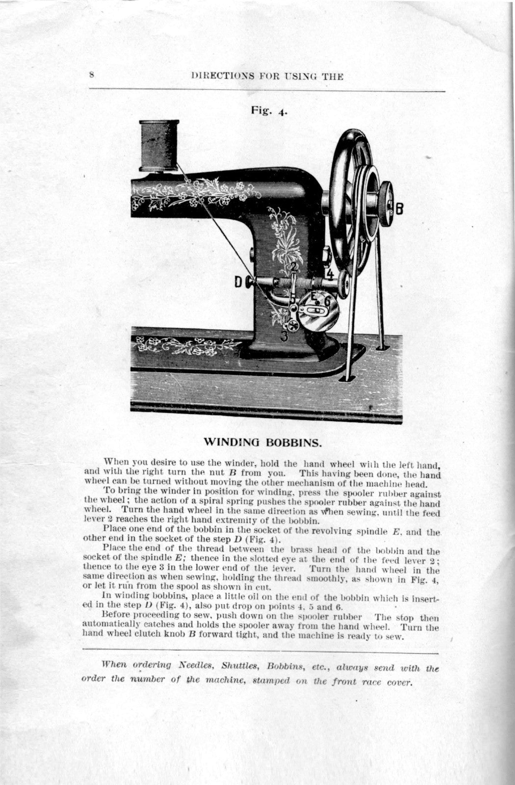 DAVIS Vertical Feed Sewing Machine Instruction Manual - WIRE BOUND - COVERS