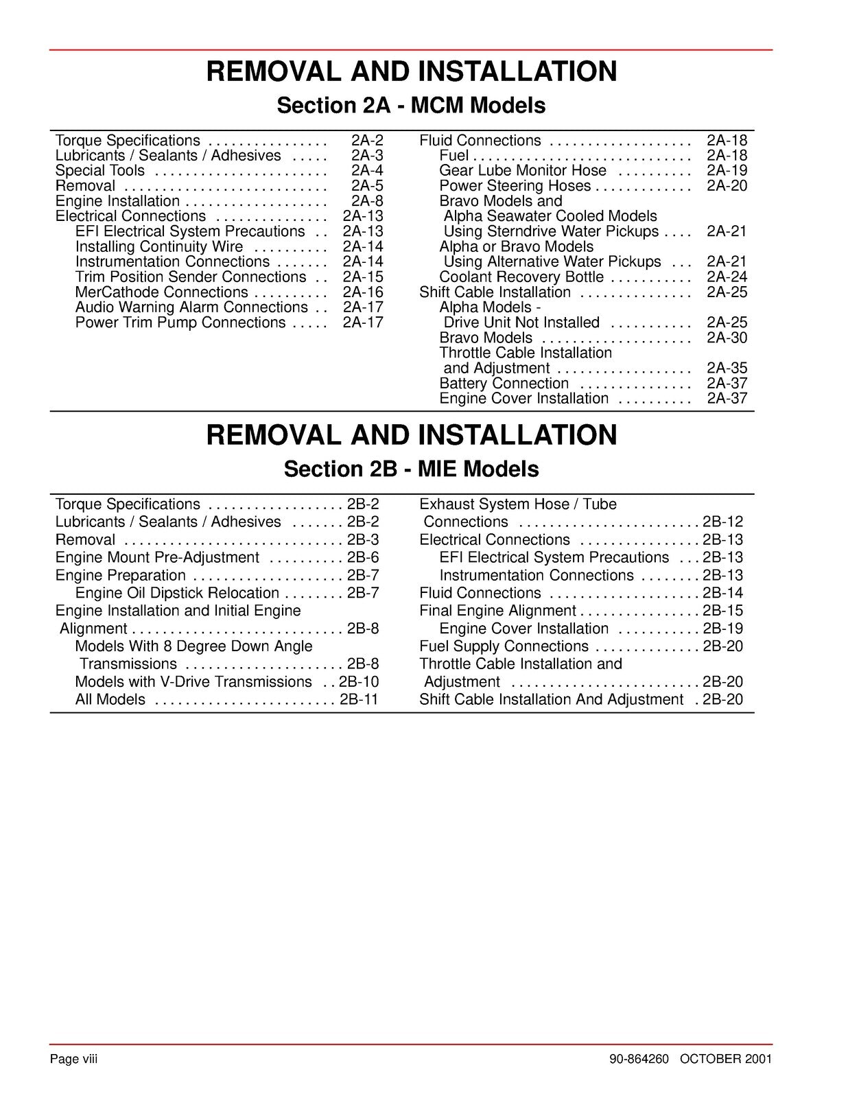 MERCURY MerCruiser No. 31 5.0 - 6.2L Gas SERVICE MANUAL - BOUND COVERS FOLDOUTS!