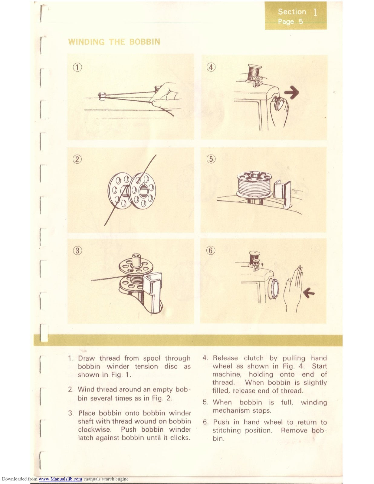 KENMORE 1774 SEWING MACHINE MANUAL - STEEL WIRE BOUND - PROTECTIVE COVERS