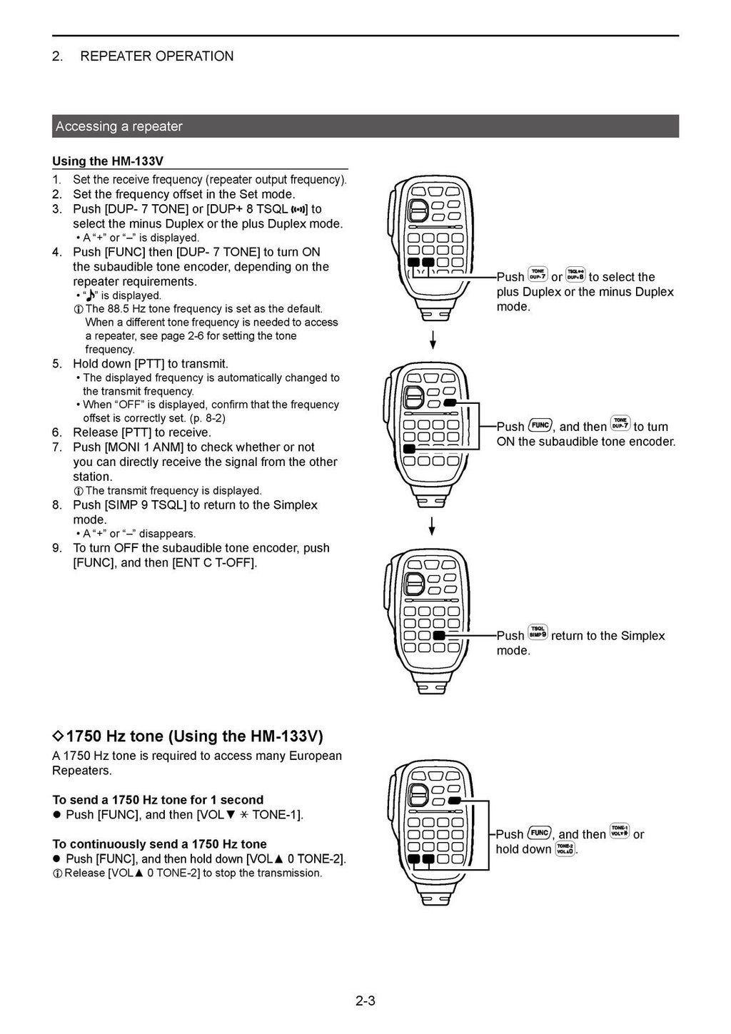ICOM IC-V3500 TRANSCEIVER ADVANCED MANUAL - STEEL WIRE BOUND - PROTECTIVE COVERS
