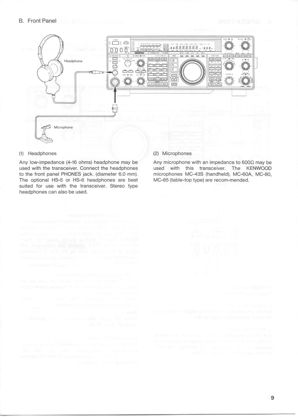 KENWOOD TS-850S TRANCEIVER INSTRUCTION MANUAL - STEEL WIRE BOUND - TOUGH COVERS