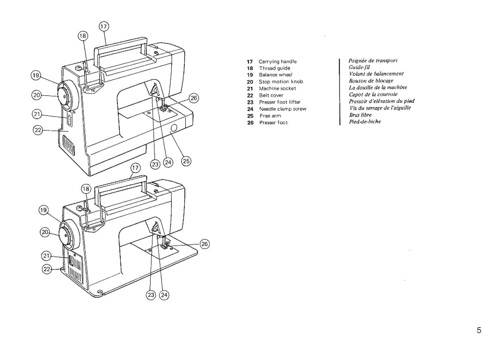 NEW HOME 344 Sewing Machine Instruction Manual - STEEL WIRE BOUND - TOUGH COVERS