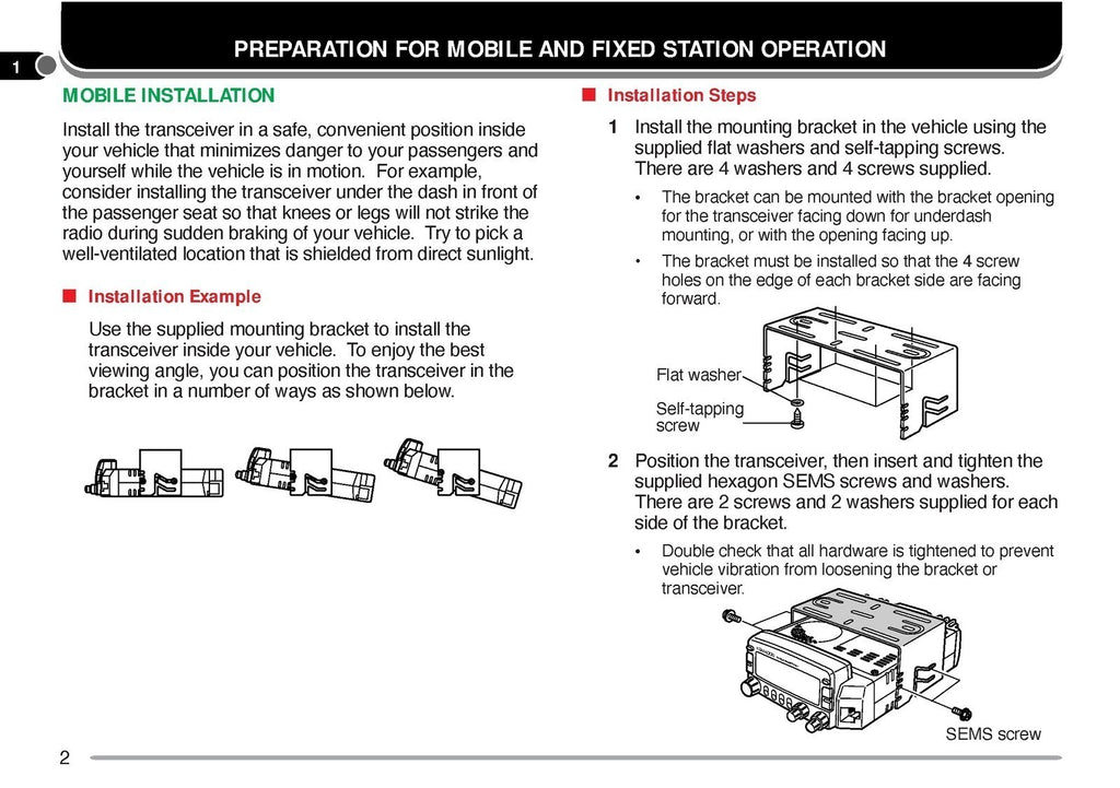 KENWOOD TM-V7A TM-V7E INSTRUCTION MANUAL - STEEL WIRE BOUND - PROTECTIVE COVERS
